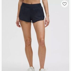 Lululemon hotty hot black shorts